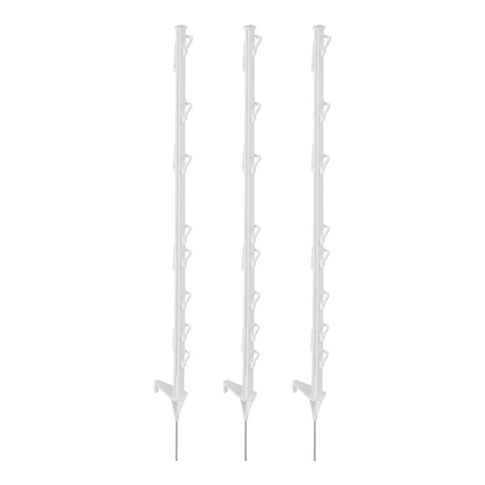 Giantz Electric Fence Posts 20pcs Electric Fence Poly White