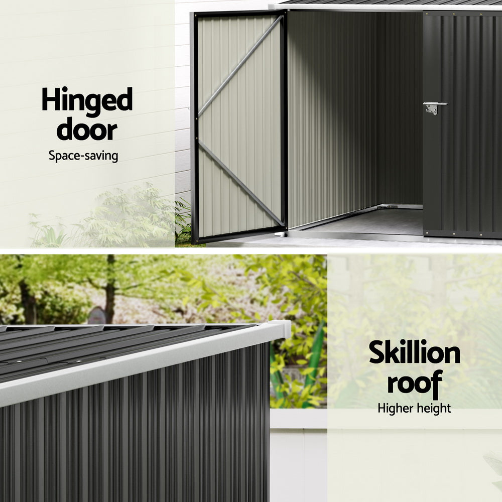 Giantz Garden Shed Sheds Outdoor Storage 2.06x1.96M Tool Workshop House Shelter