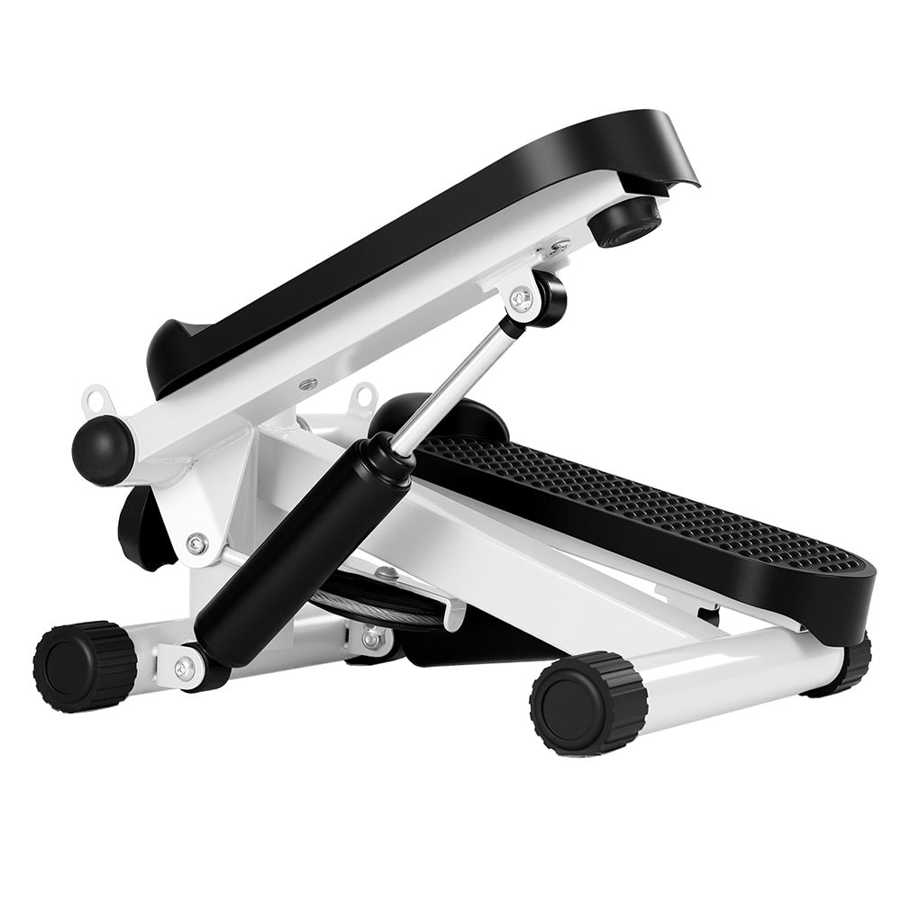 Everfit Mini Stepper with Resistance Rope Aerobic for Exercise Compact Home Workout White