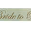 Sashes Hens Sash Party Ivory/Gold - Bride To Be