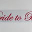 Sashes Hens Sash Party White/Pink - Bride To Be