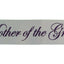 Sashes Hens Sash Party White/Purple - Mother Of The Groom