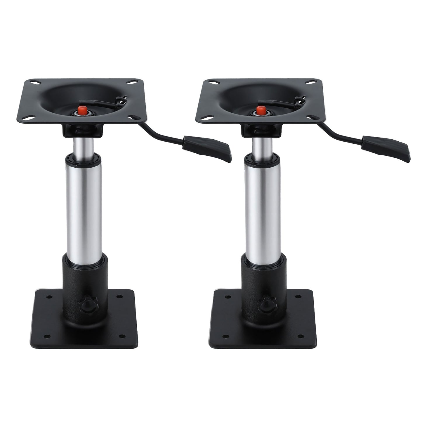 Seamanship Boat Seat Pedestal 34–46cm Adjustable Gas Lift 360 Degrees Swivel 2 Pack