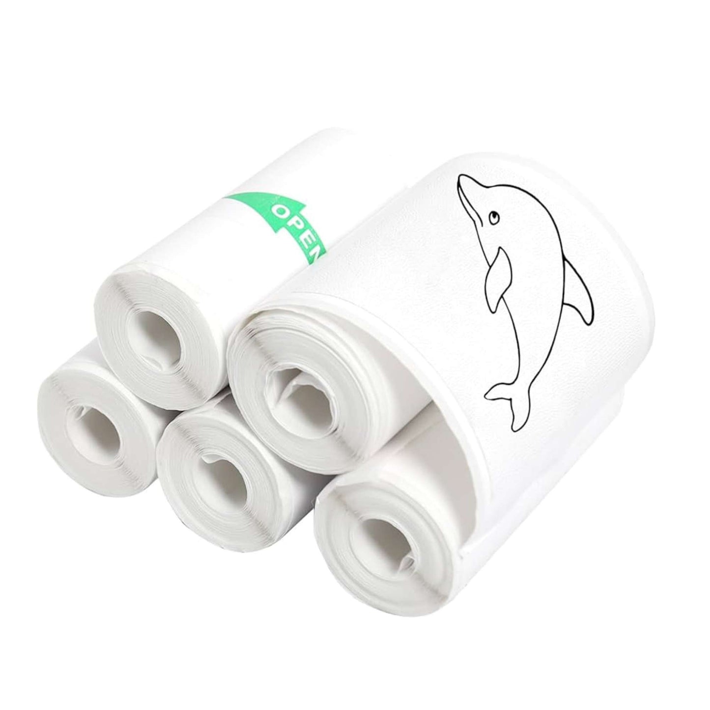 Social Hike 400x Thermal Paper Camera Rolls Sticker - Instant Print Refill Bulk