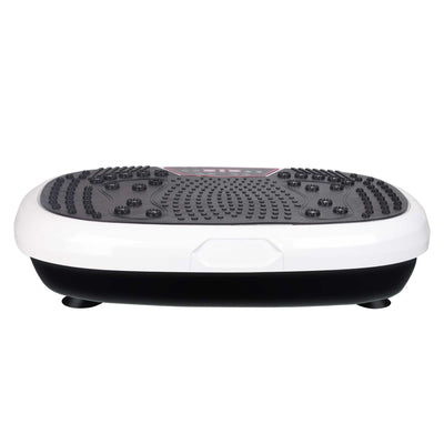 Social Hike White Mini Vibration Plate - Vibrating Exercise Machine Platform
