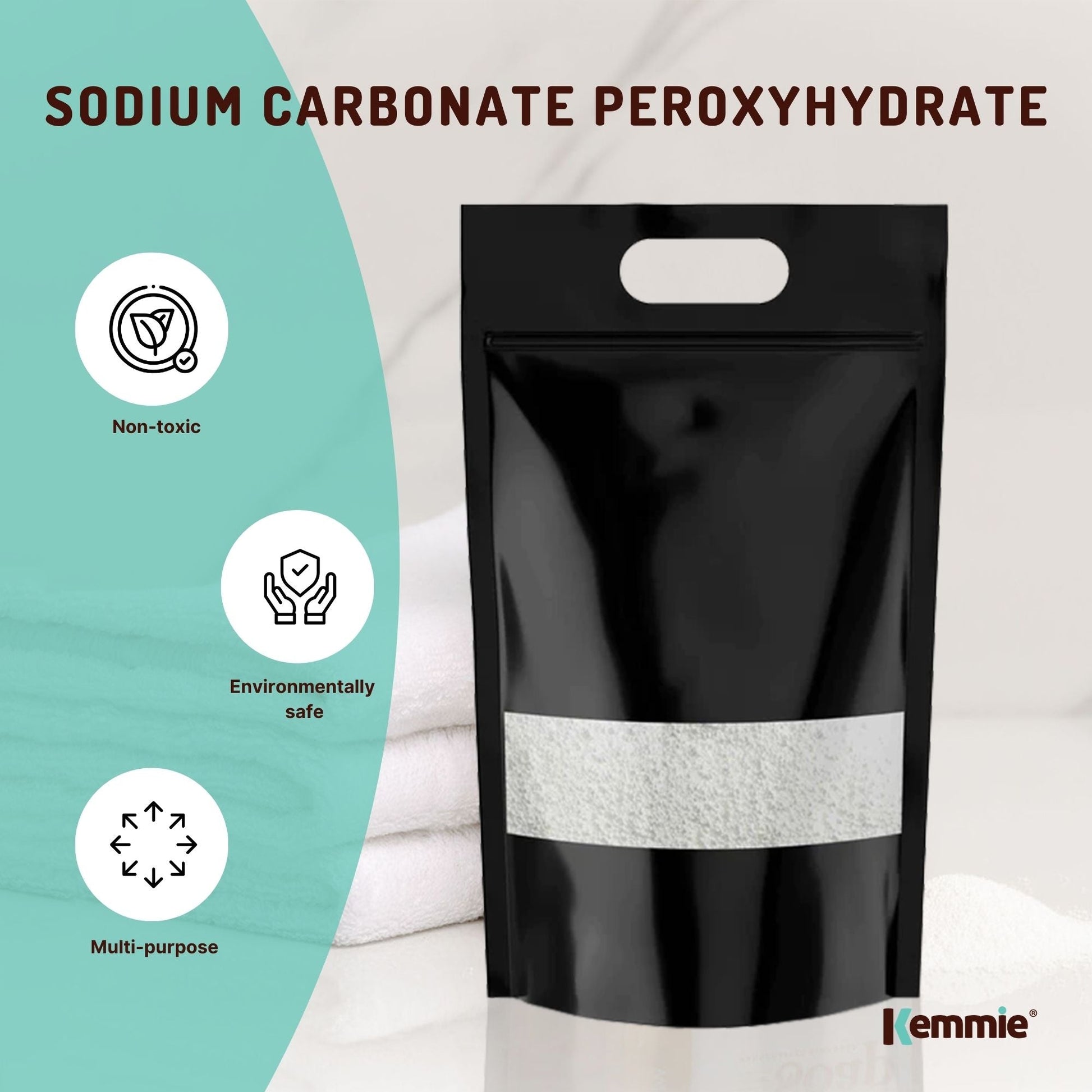 Sodium Percarbonate - Eco Laundry Cleaner Brewing Sanitiser Oxygen Bleach Bulk