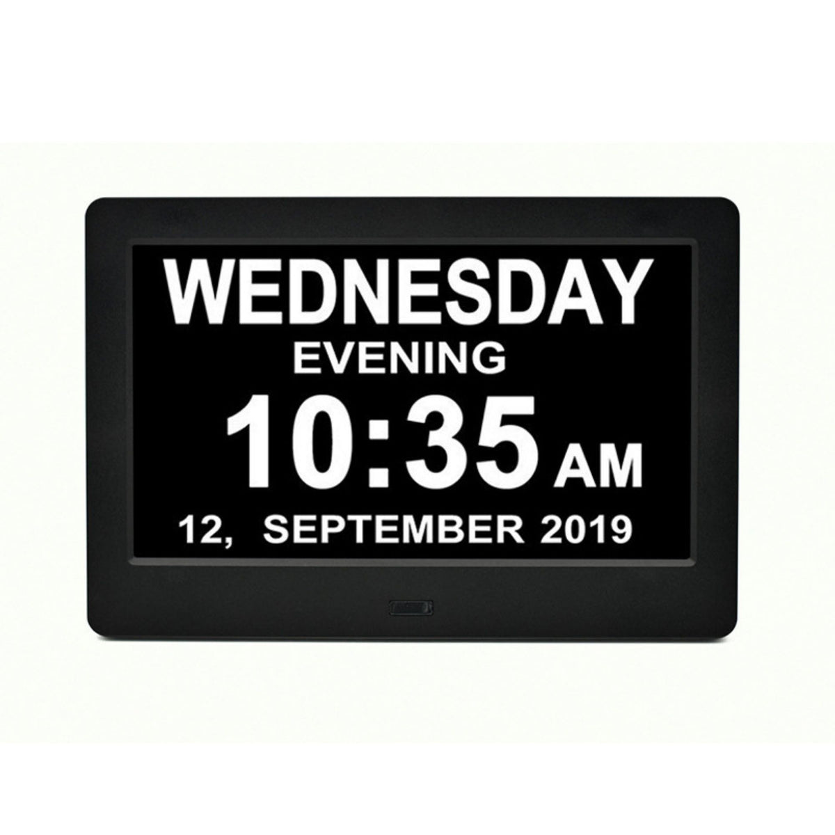 Tatibah 10.1 Inch Digital Calendar Clock Large Font for Elderly with Remote