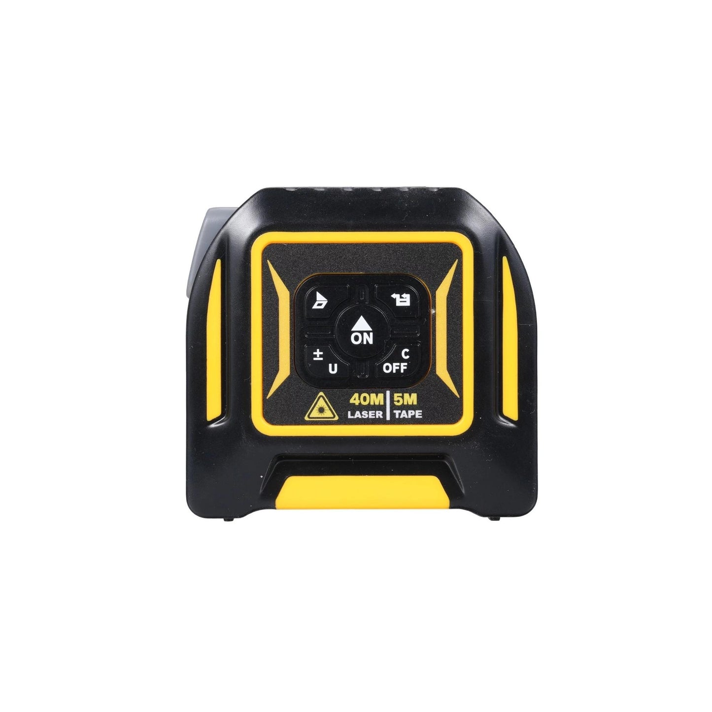Tooleroo Digital Laser Tape Measure+ 5m Steel Tape – 3-in-1 Cross Marking