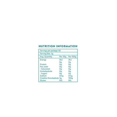 VIVO Creatine Pure – 100% Micronised Monohydrate Powder Unflavoured