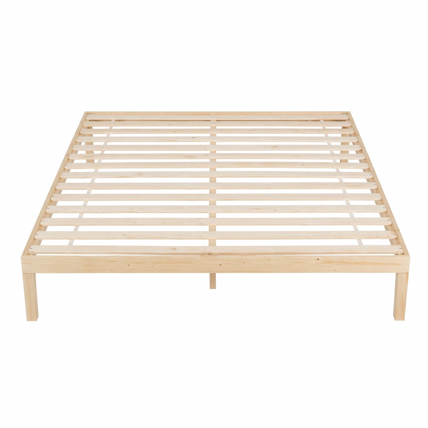 Artiss Bed Frame King Size Wooden Base Mattress Platform Timber Pine BRUNO