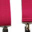 Wide Heavy Duty Adjustable 100cm Hot Pink Adult Mens Suspenders