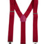 Wide Heavy Duty Adjustable 100cm Pink Adult Mens Suspenders