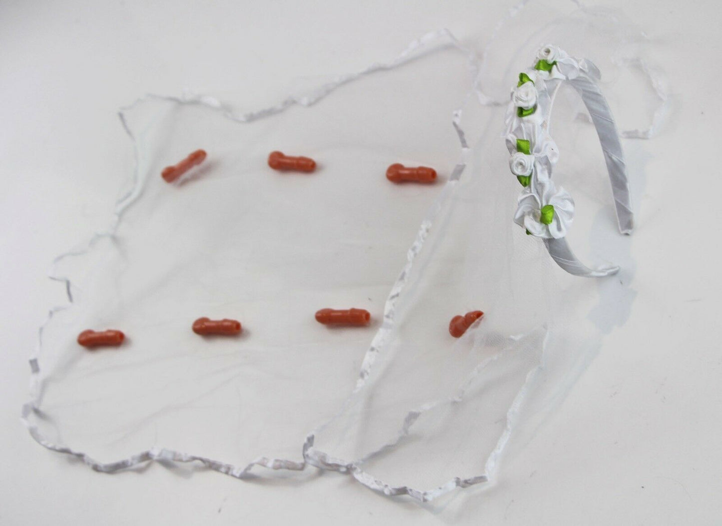 Willy Penis Hens Night Veil Headband Head Band Dick Wedding Party Game Games