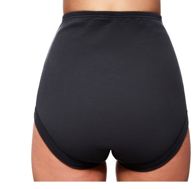 Womens Bonds Plus Size Cottontails With Extra Lycra Full Brief Black