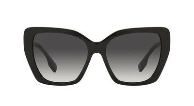 Womens Burberry Sunglasses Be4366 Tamsin Black/Grey Gradient Sunnies