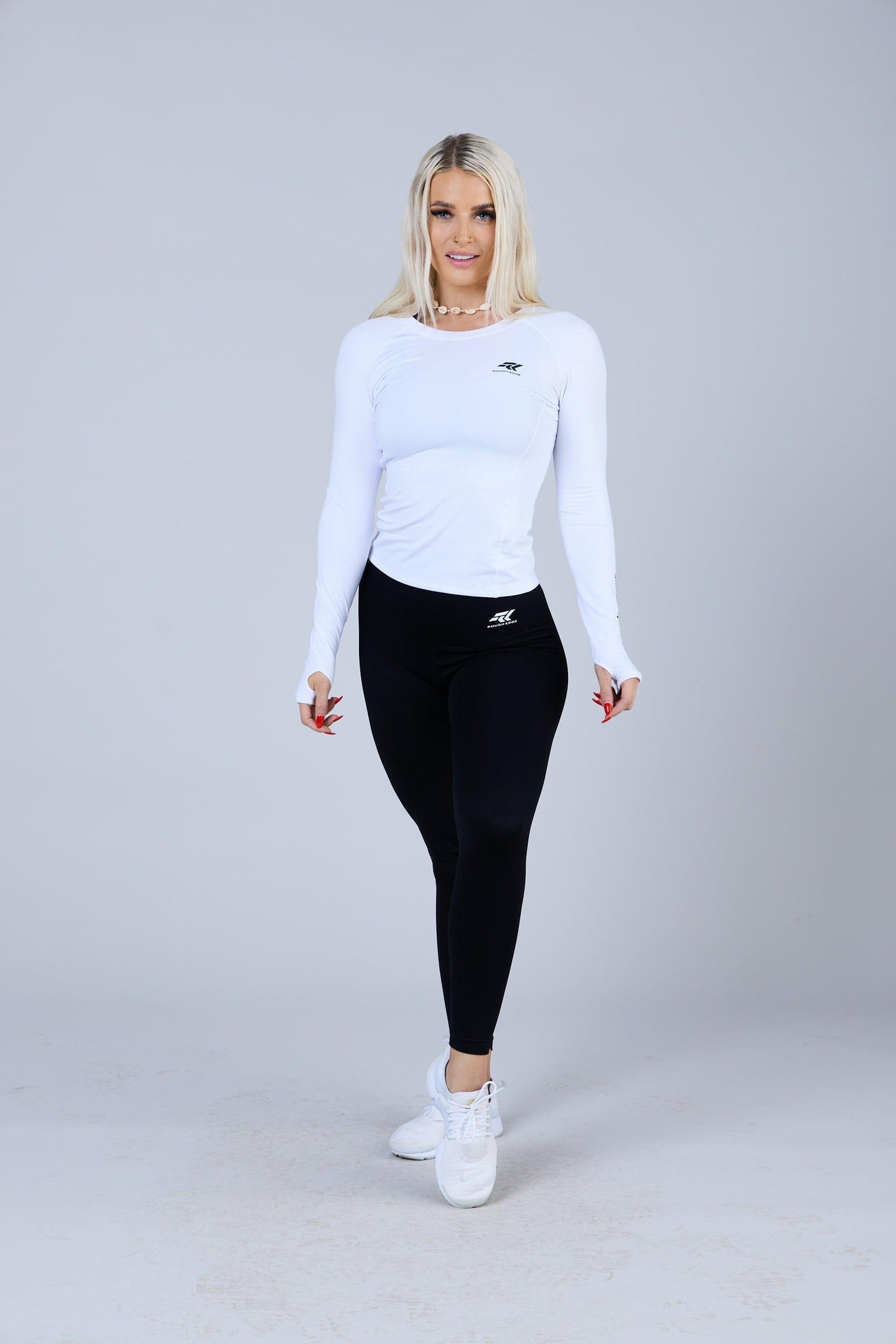 Womens HeatX© Long Sleeve White