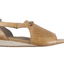 Womens Homyped Florence Latte Tan Sandals Slip On Shoes Flats