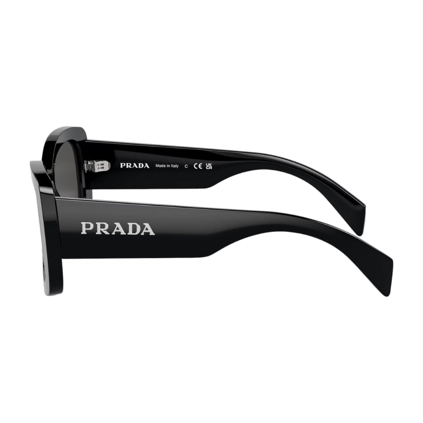 Womens Prada Sunglasses Pr A08s Black/ Dark Grey Sunnies