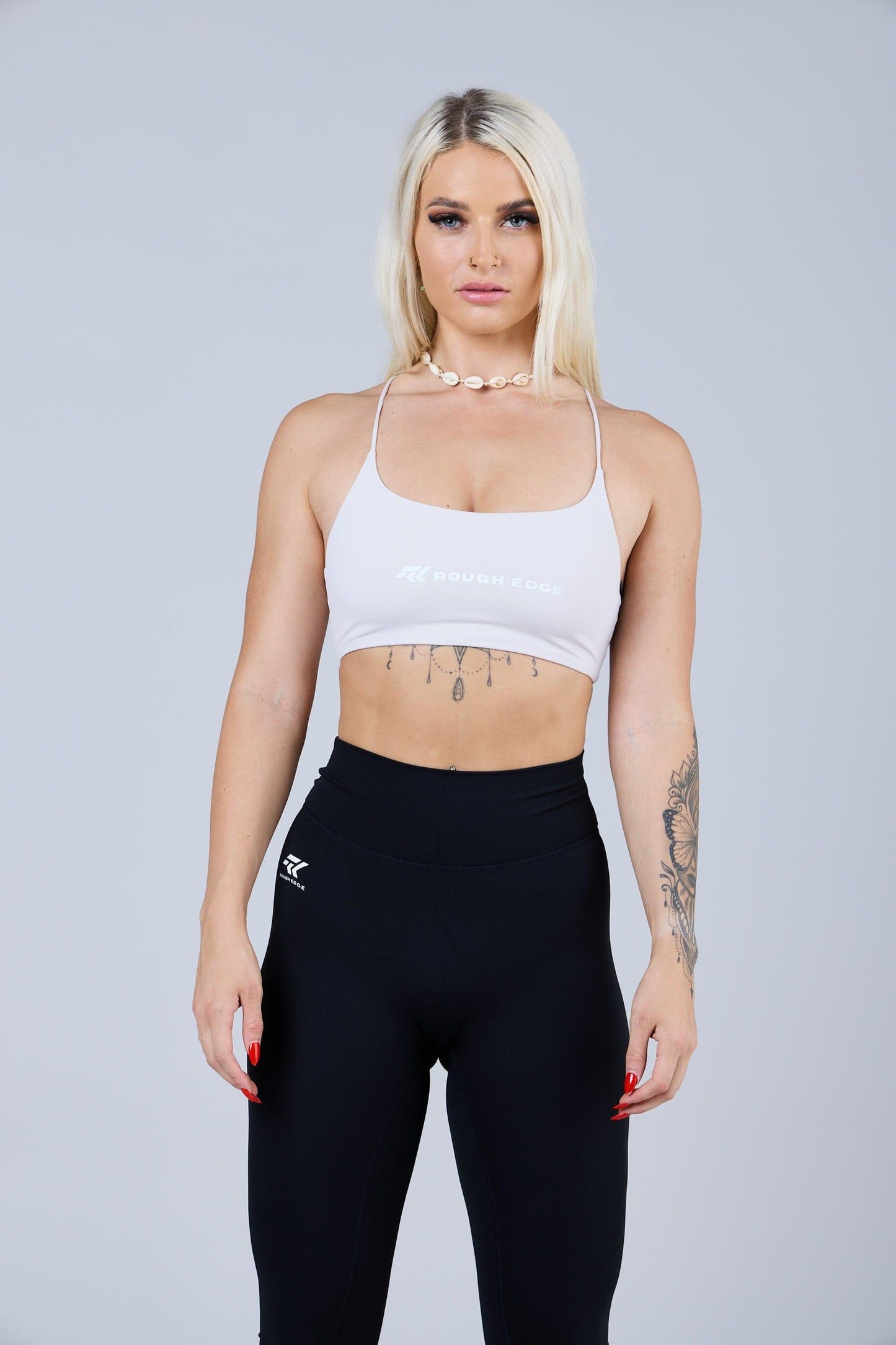 Womens RCHD© CROP TOP Grey