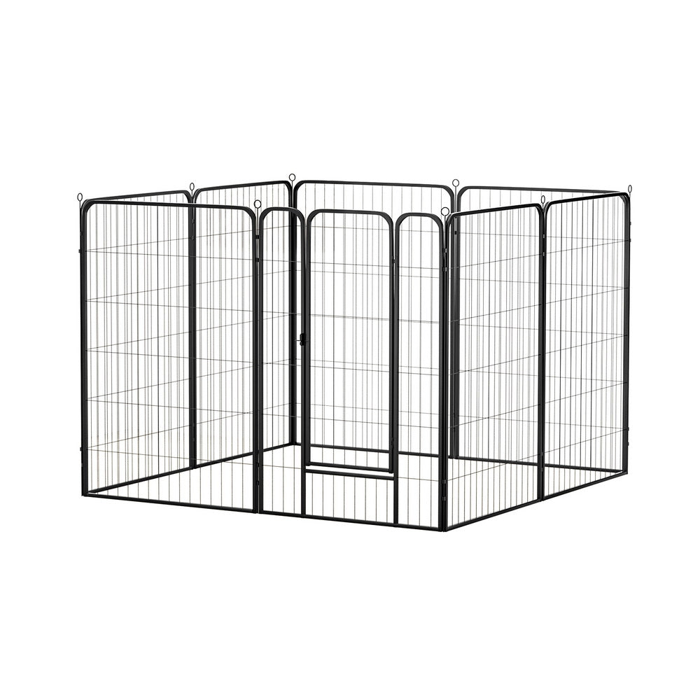 i.Pet Pet Dog Playpen 48" Enclosure 8 Panel Cage Kennel Puppy Fence Play Pen