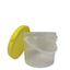 Bulk 10x Honey Bucket with Lid - 0.8L 1.2L 2.2L Clear Tamper Proof Plastic Tub