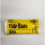 50 Pcs X 27L White Black Tidy Garbage Bin Liners Bags