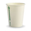 100 Cups + 100 Lids Disposable Biocup Coffee 280Ml/350Ml Bulk Paper Takeaway