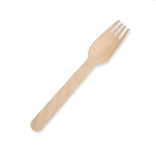 500 X Disposable Wooden Cutlery Bulk Bamboo Party 160mm - Spoons/Knives/Forks