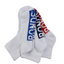 1 Pair Mens Bonds Quarter Crew Sports Cushioned Assorted Socks