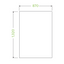 1 x Roll Of 120L Bioplastic Bin Liner Bags Compostable Bag (12 Liners)
