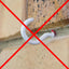 10 Pack 155-165mm (6-6.5") Brick Hooks - Wall Clips Hangers For Pictures Plants