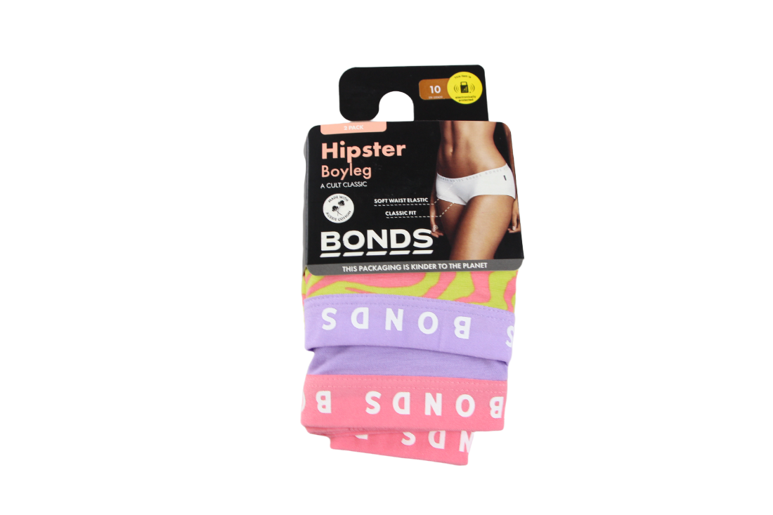 10 Pairs X Bonds Womens Hipster Boyleg Underwear Briefs 49K