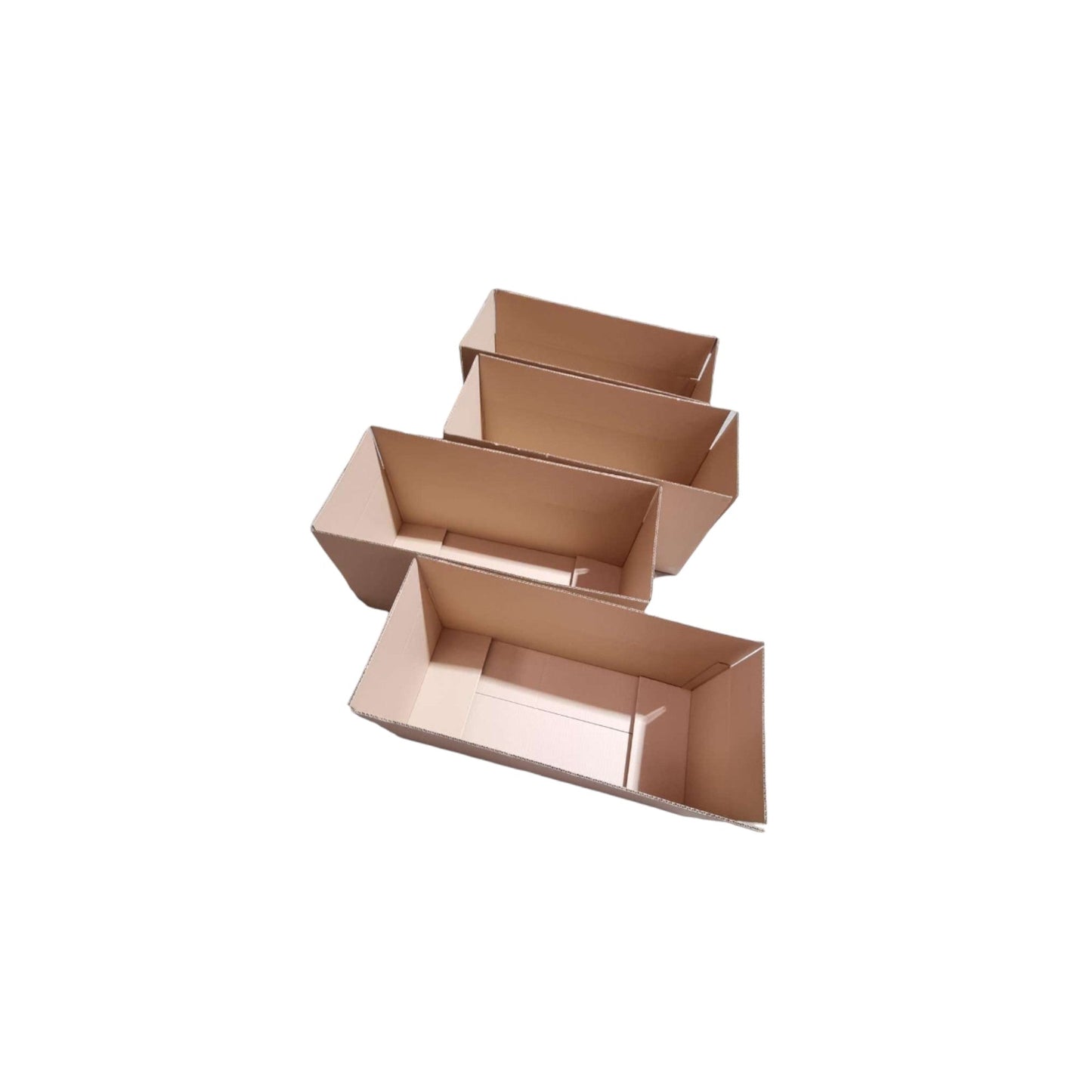 10 x Cardboard Flat-Packed Packing Storage Moving Removalist Boxes Cartons