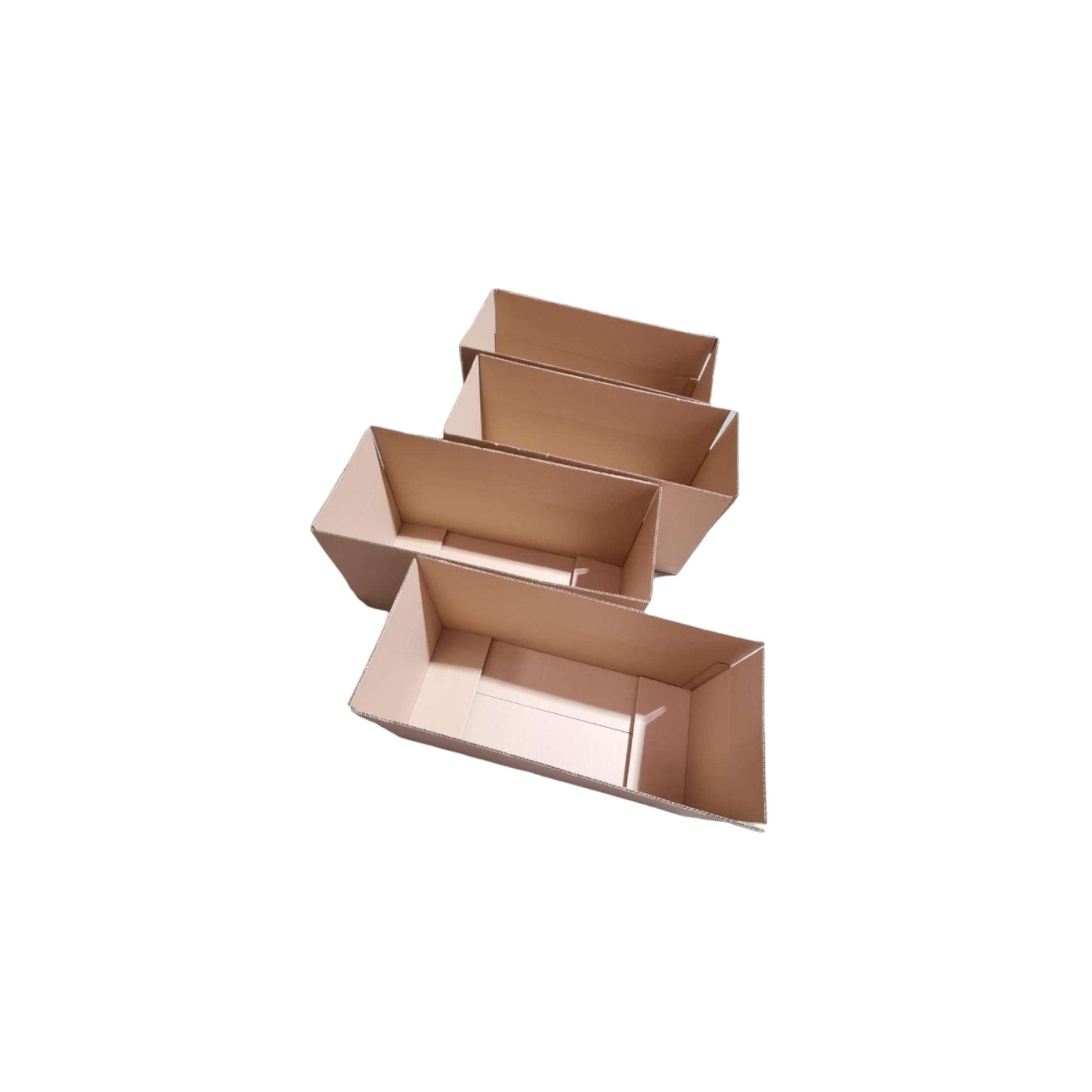 10 x Cardboard Flat-Packed Packing Storage Moving Removalist Boxes Cartons