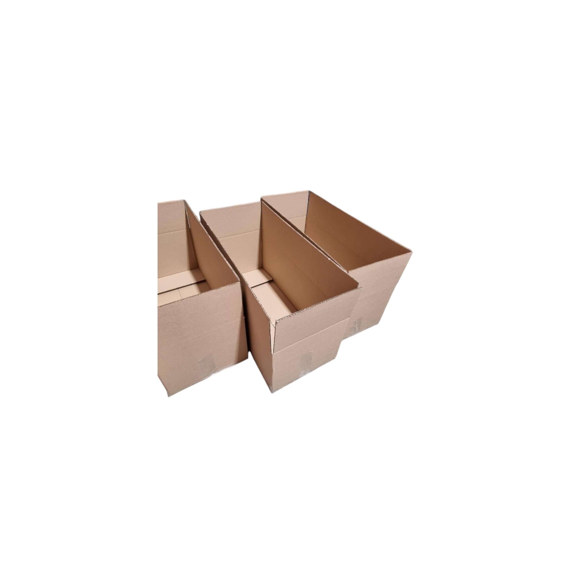 10 x Cardboard Flat-Packed Packing Storage Moving Removalist Boxes Cartons