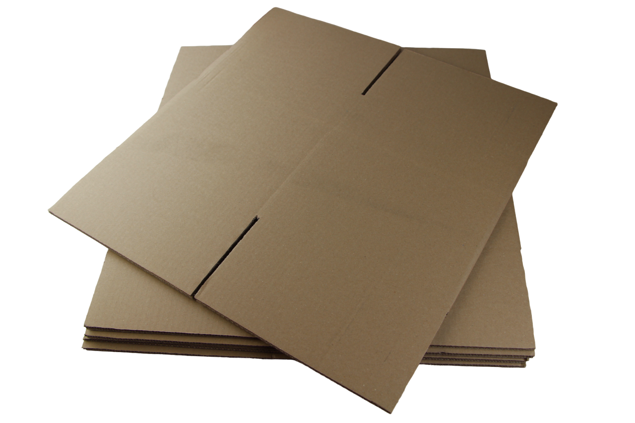 10 x Cardboard Packing Storage Moving Removalist Boxes Flat-Packed Carton