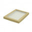 10 x Large Brown Kraft Disposable Catering Grazing Boxes Trays With Lids