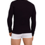 10 x Mens Holeproof Aircel Thermal Waffle Knit Long Sleeve Black Tee