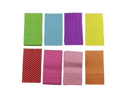 10 x Paper Lolly Bags Large 23Cms Wedding Birthday Gift Polka Dots