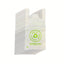 100x Medium Reusable Plastic Singlet Shopping Bags - 80% Recycled 38UM Compliant