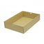 100 X Brown Kraft Disposable Catering Grazing Boxes Trays With Lids