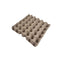 100 X Brown Pocket Egg Trays Cardboard Fillers For 30 Eggs