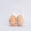 100 X Clear Duck Egg Cartons For 4 Large Eggs
