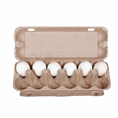 100 X Egg Cartons For 12 Eggs Full Dozen New Carton Brown