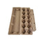 100 X Extra Large Brown Duck Egg Cartons For 12 Eggs Full Dozen Cardboard Carton