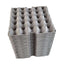 100 X Grey Pocket Egg Trays Cardboard Fillers For 20 Eggs