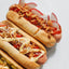 100 X Kraft Brown Disposable Hot Dog Boxes Bulk Takeaway Party Box