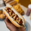100 X Kraft Brown Disposable Hot Dog Boxes Bulk Takeaway Party Box