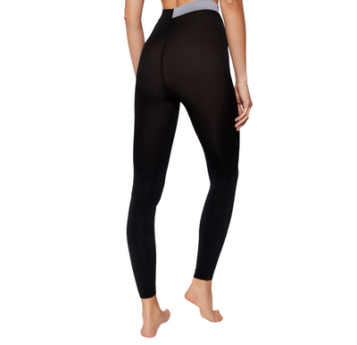 Womens Calvin Klein Black Slim Fit Pull On Leggings