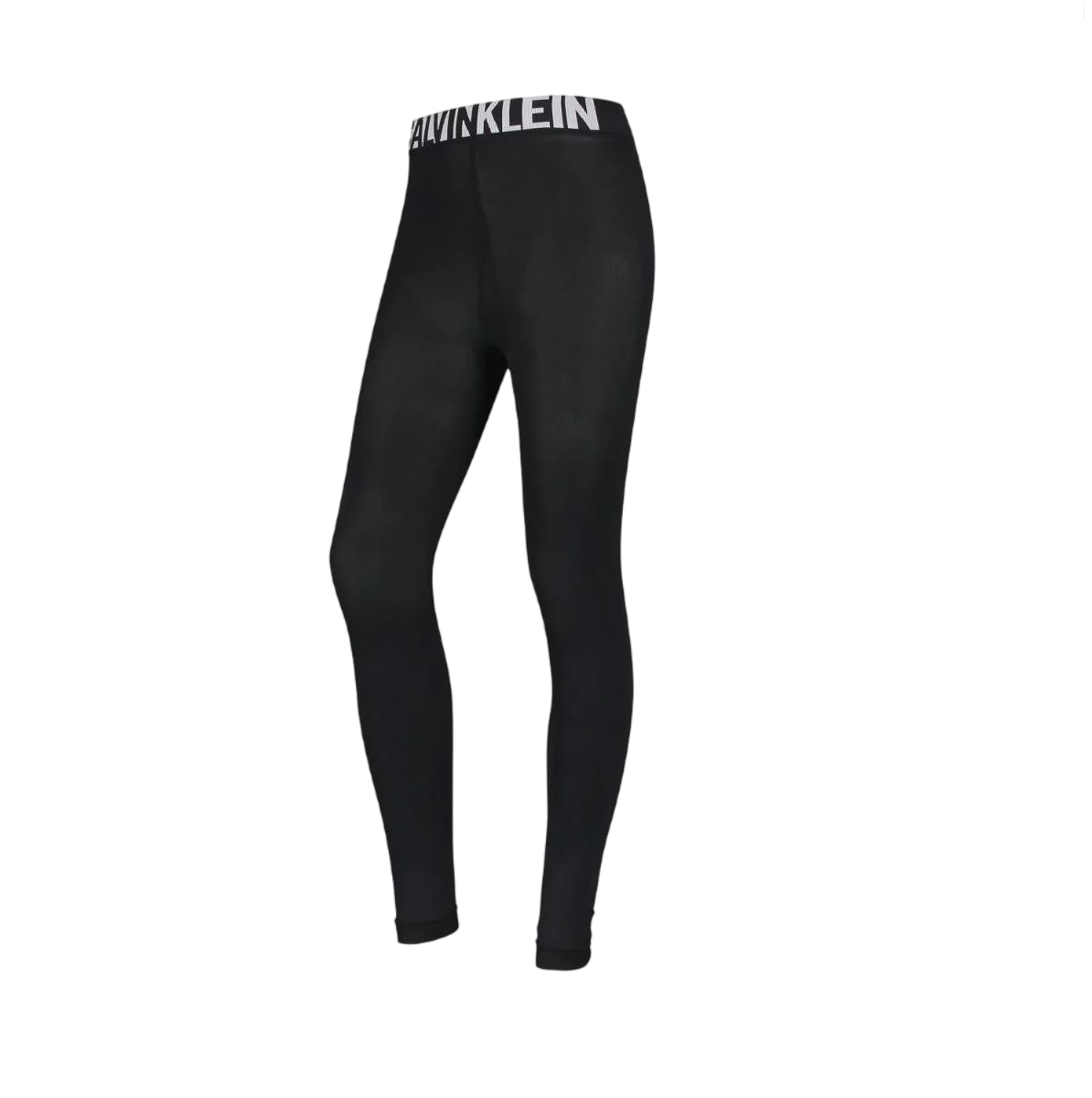 Womens Calvin Klein Black Slim Fit Pull On Leggings